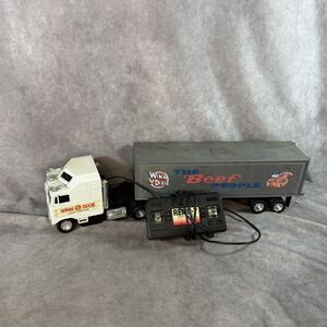 Vintage Remo-7 Remote Control Winn Dixie 18-Wheel Hauler 18” Long Untested As Is